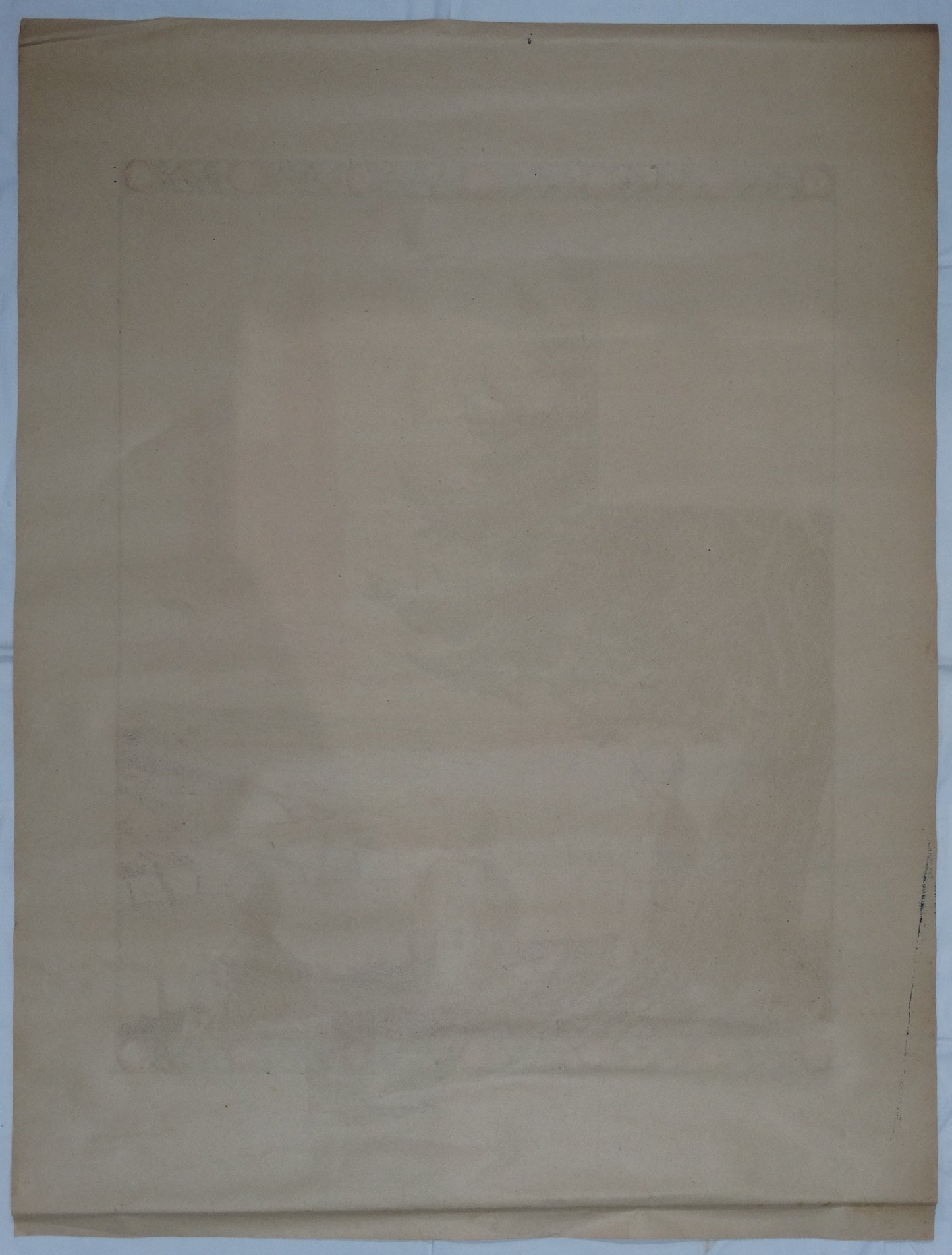Affiche Hansi originale — Lapina Paris — Emprunt national 1917-1918.
Vue intégrale de dos.