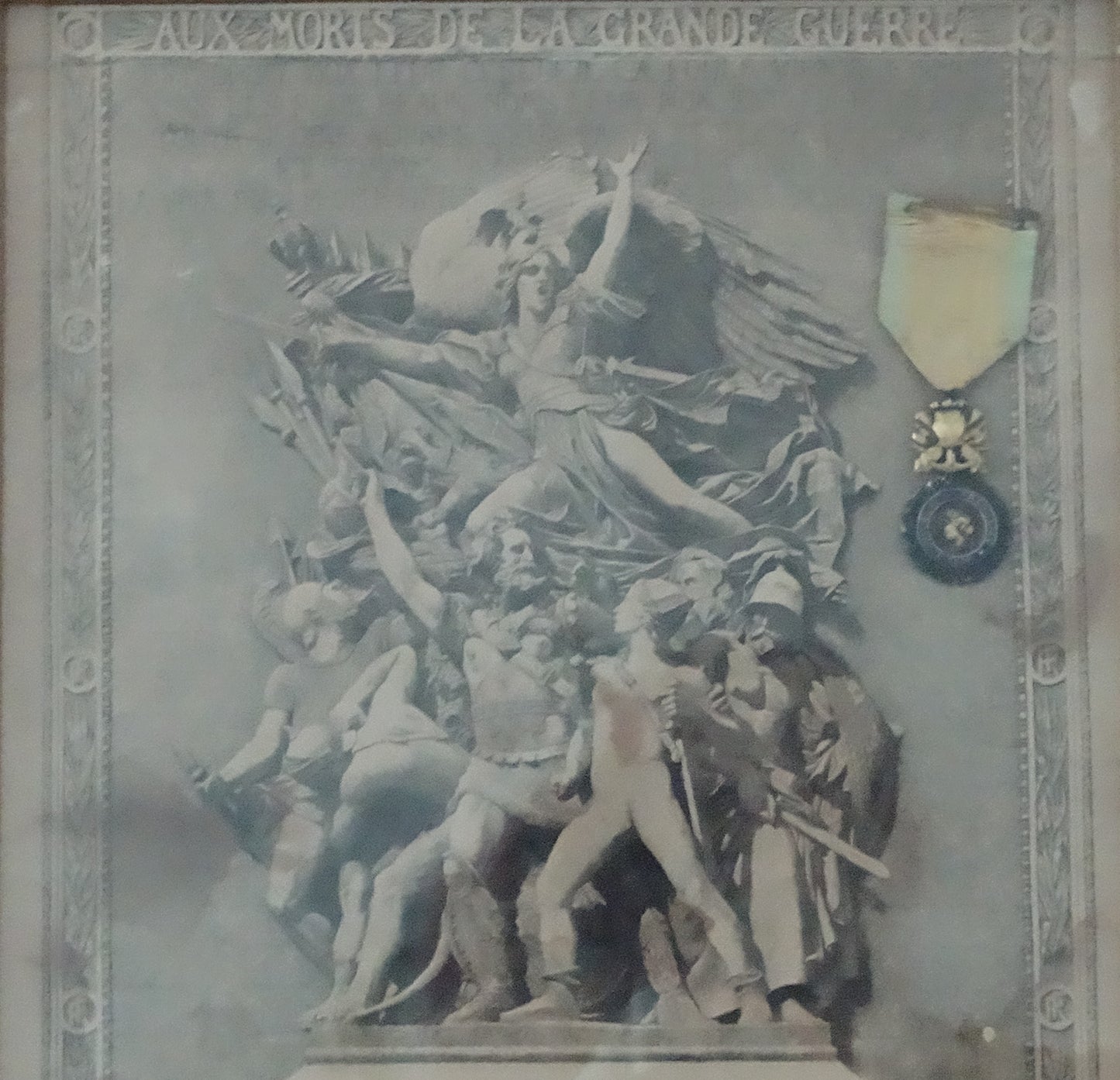 Diplôme d'honneur avec médaille militaire 1916