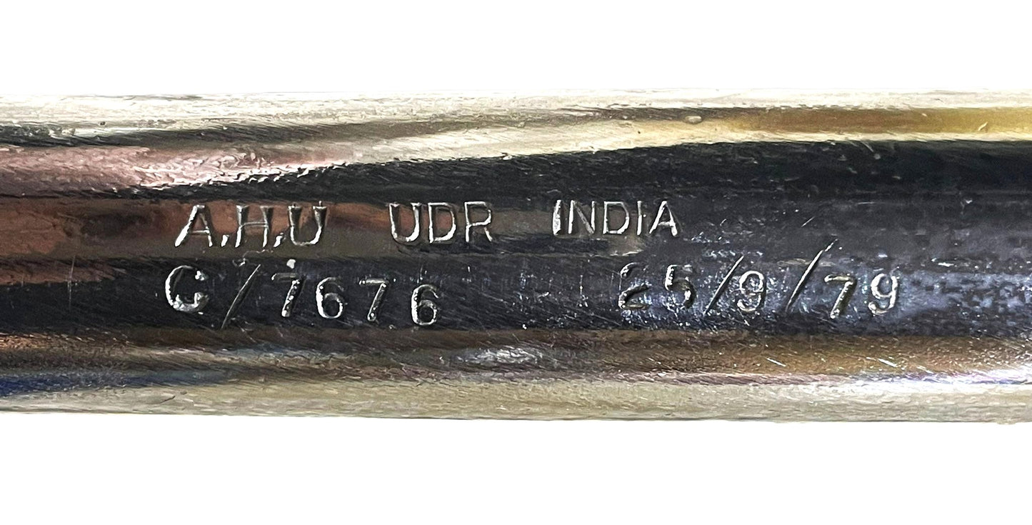 Fusil Modèle 1777 corrigé An IX – Réplique. Marquage fabricant sous canon