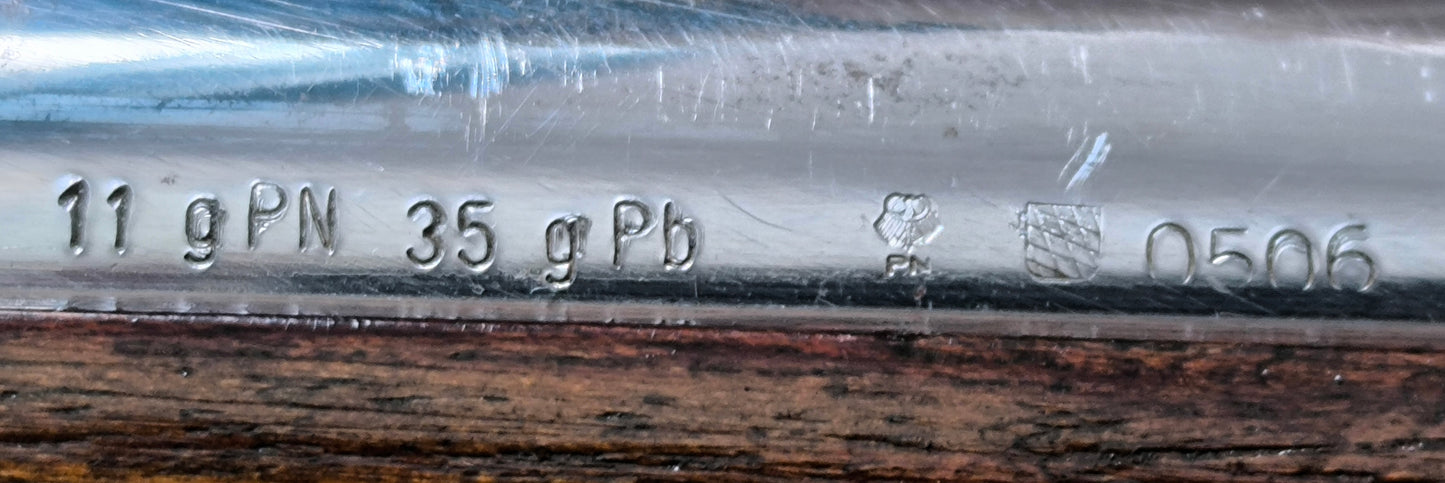 Fusil_charleville_Modele_1777_corrige_An_IX_Replique. Marquage banc d'épreuve allemand.