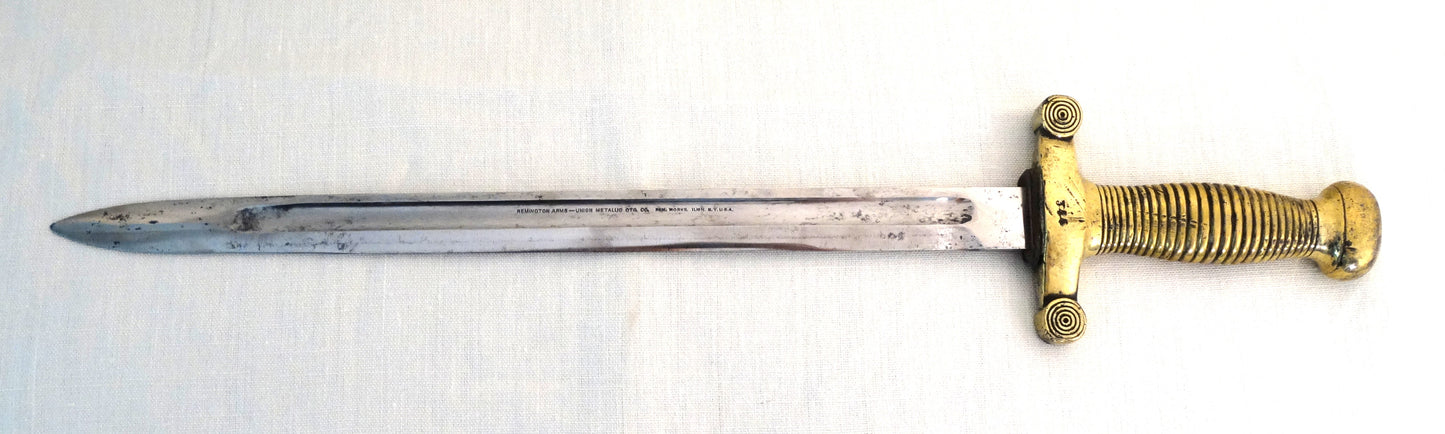 Glaive Modèle 1831 – Montage hybride avec lame Remington (USA) avec marquage