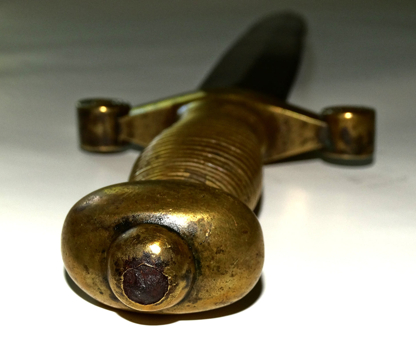 Glaive d’infanterie Modèle 1831 – sans fourreau, sans marquage, authentique.
Base pognée laiton et soie de lame martelé.