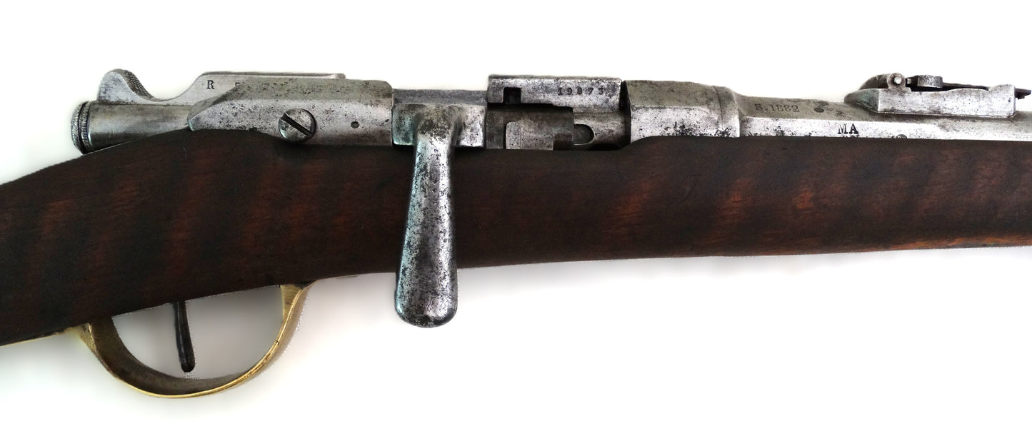 FRANCE. Mousqueton d’Artillerie Modèle 1874 M80 – Troisième République Culasse