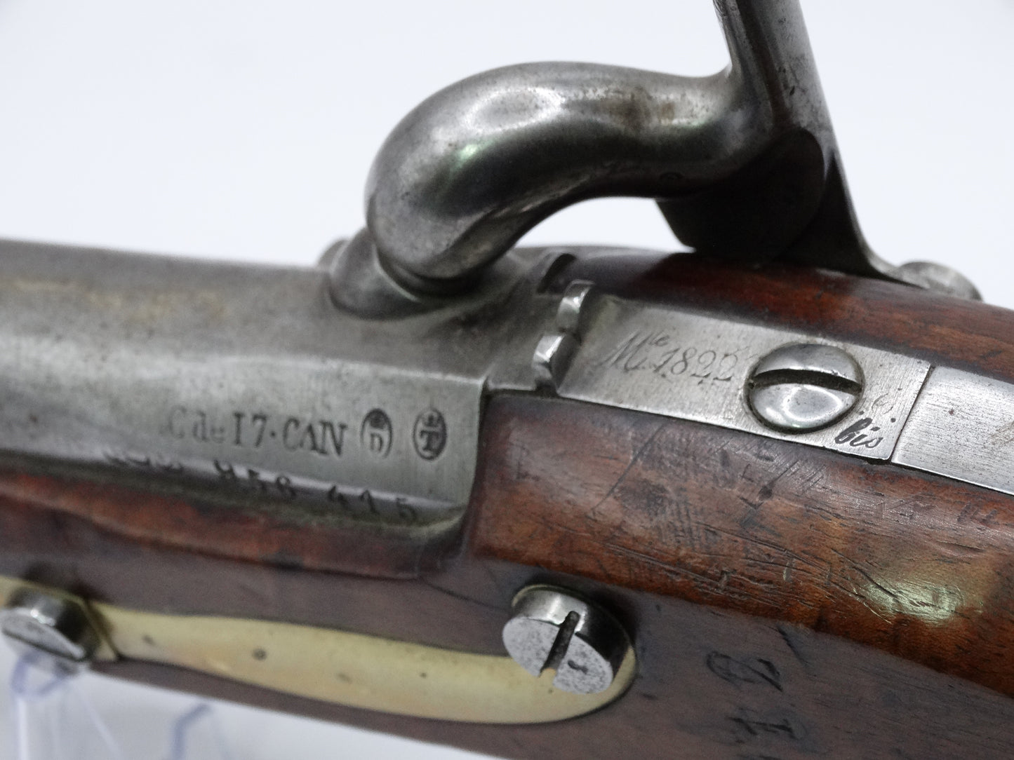 FRANCE. Pistolet de Cavalerie Modèle 1822 Tbis – Reconditionné en Arsenal