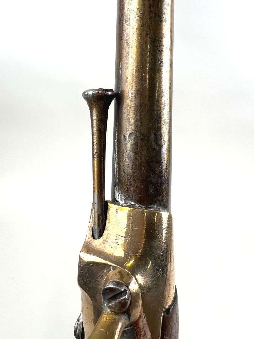 Pistolet_modele_1777_transforme_percussion_cavalerie_francaise_La_Maison_des_Braves avec baguette clou d'origine