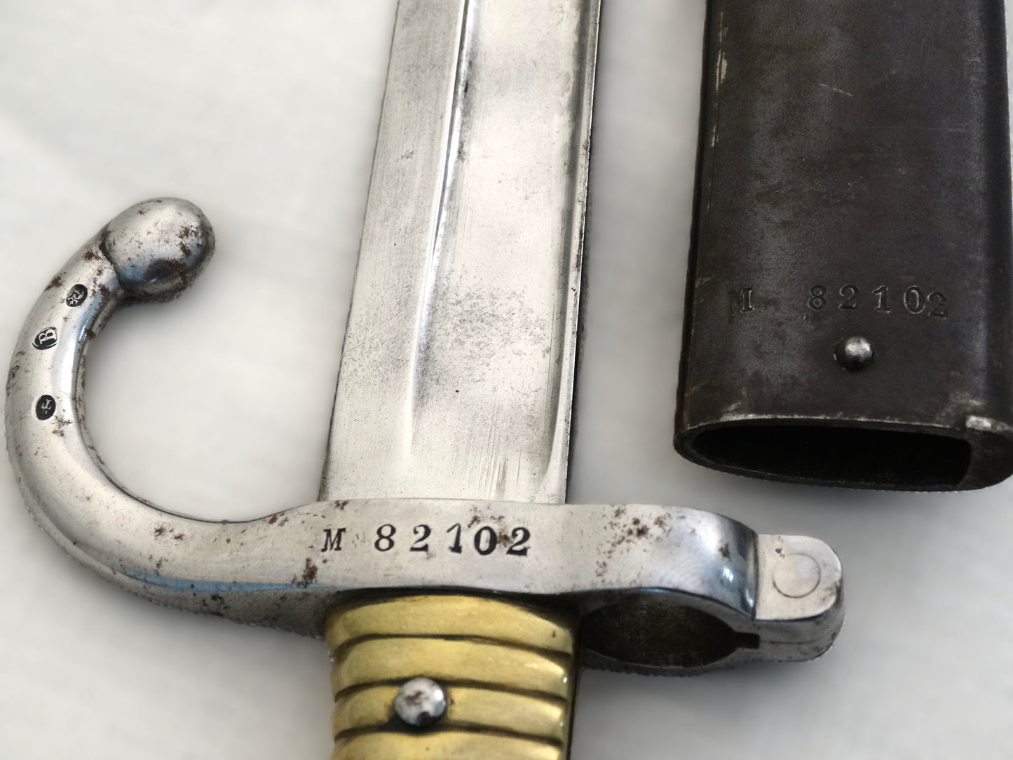 FRANCE. Sabre-baïonnette Chassepot de Marine – Modèle 1866