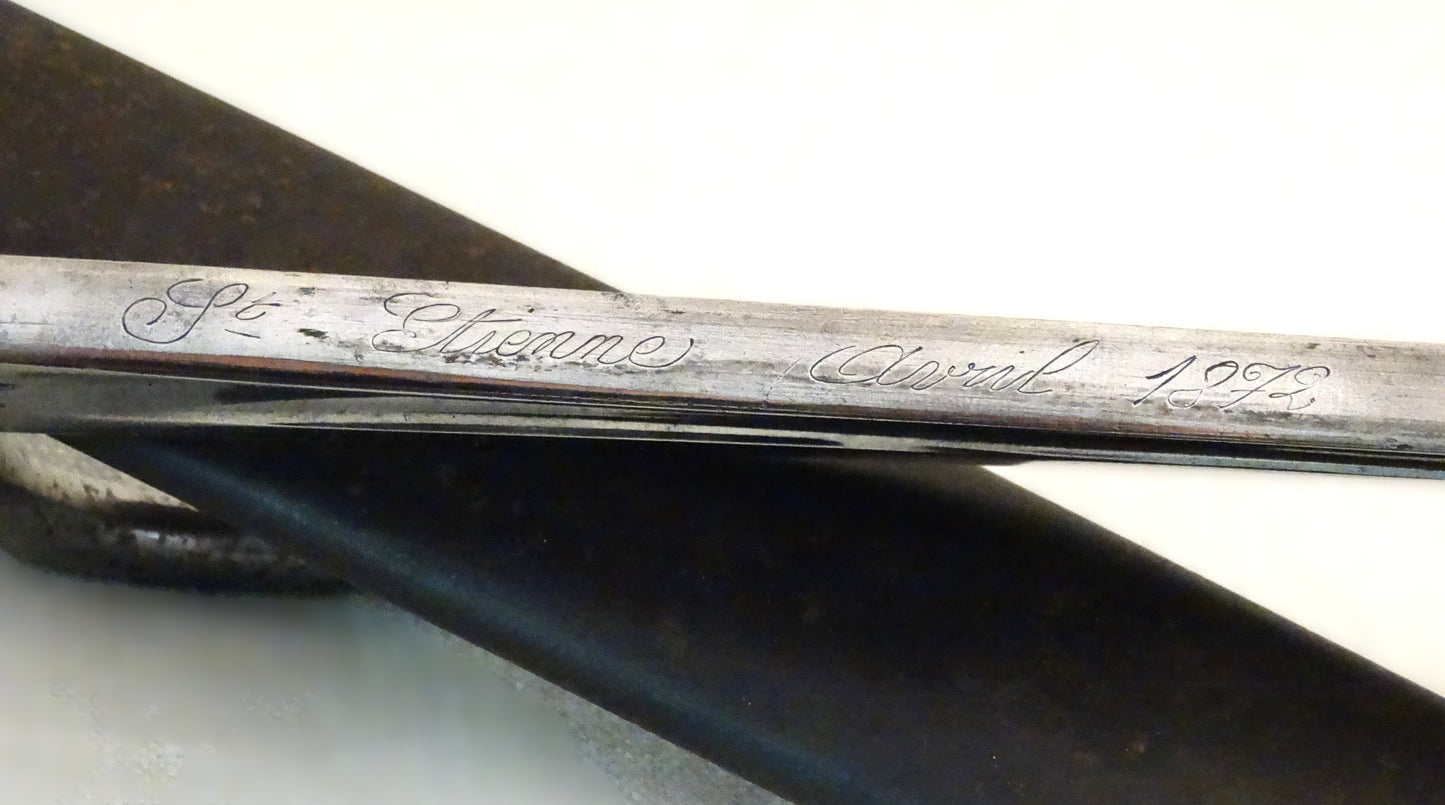 FRANCE. Sabre-baïonnette Chassepot de Marine – Modèle 1866
