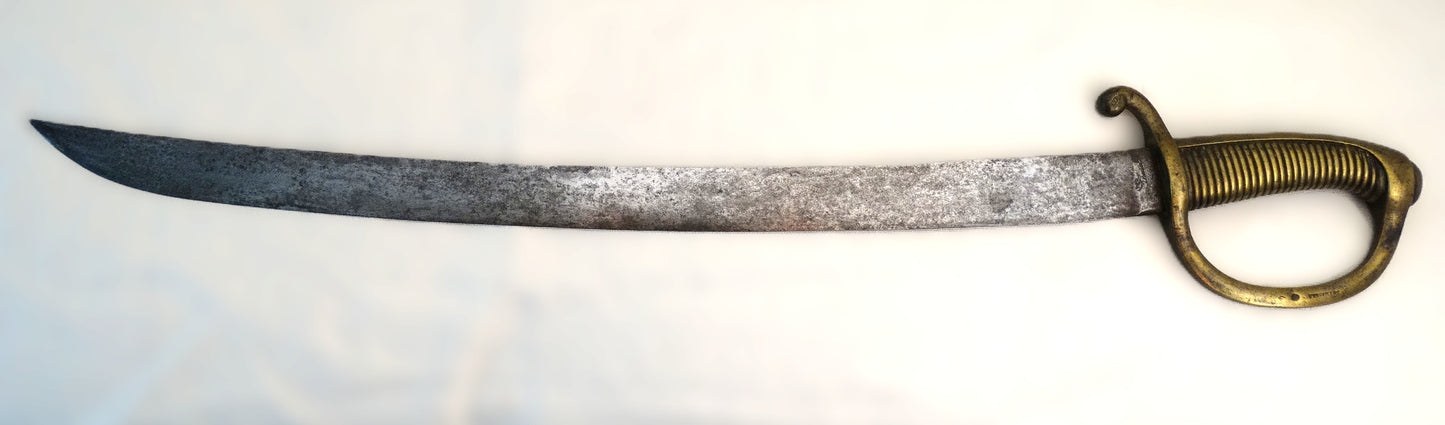 FRANCE. Sabre Briquet Modèle An XI – Premier Empire Gauche