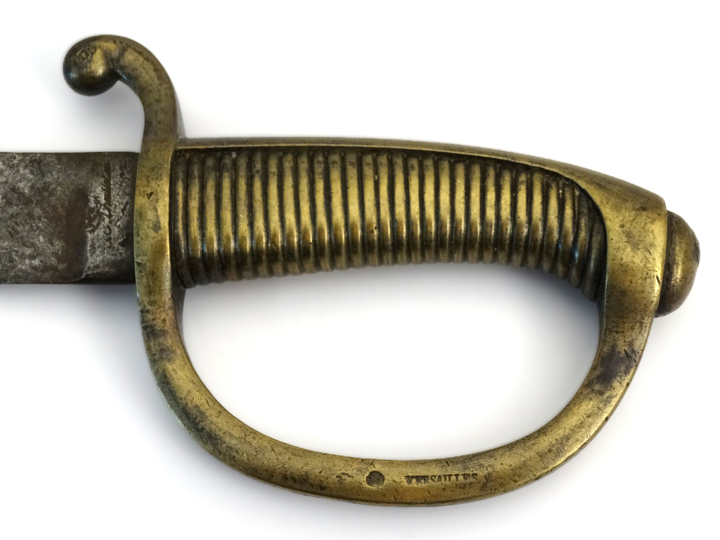 FRANCE. Sabre Briquet Modèle An XI – Premier Empire Poignée avec marquage et poinçon Versailles