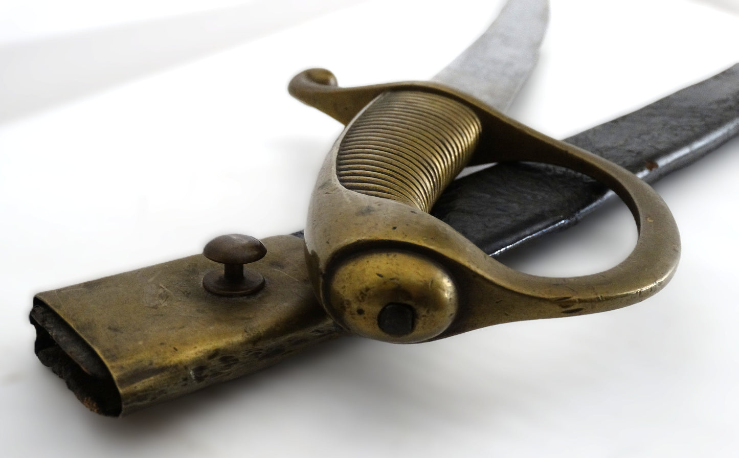 Sabre briquet d’infanterie français – Type An XI fabrication civile.
Vue artistique.