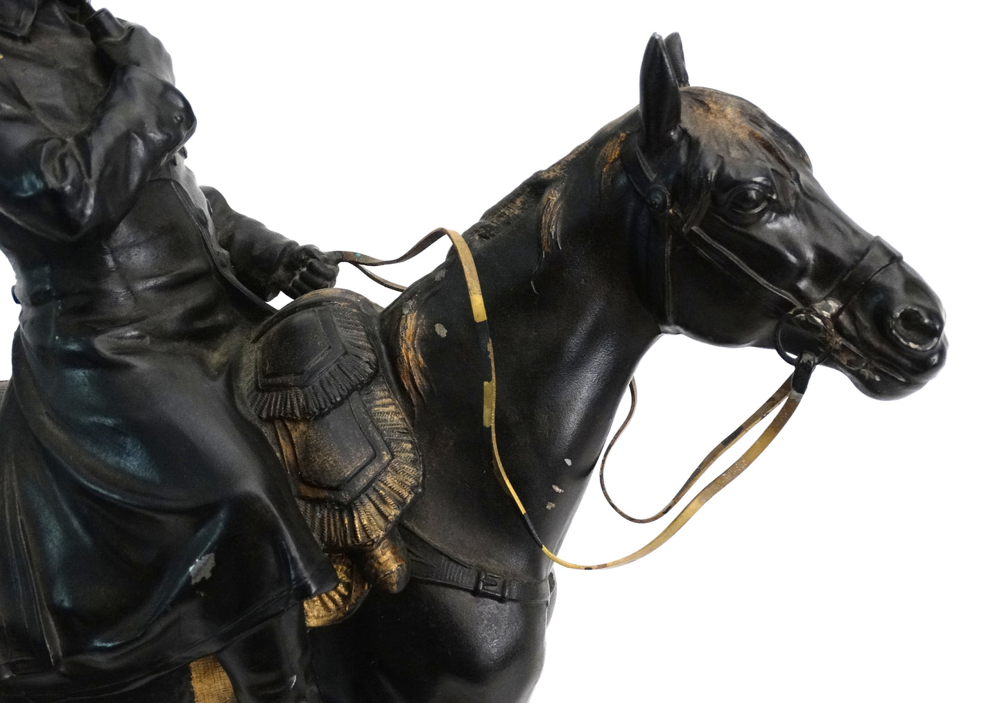 FRANCE. Napoléon à cheval – d’après Demange.
Zoom sur cheval coté droit.