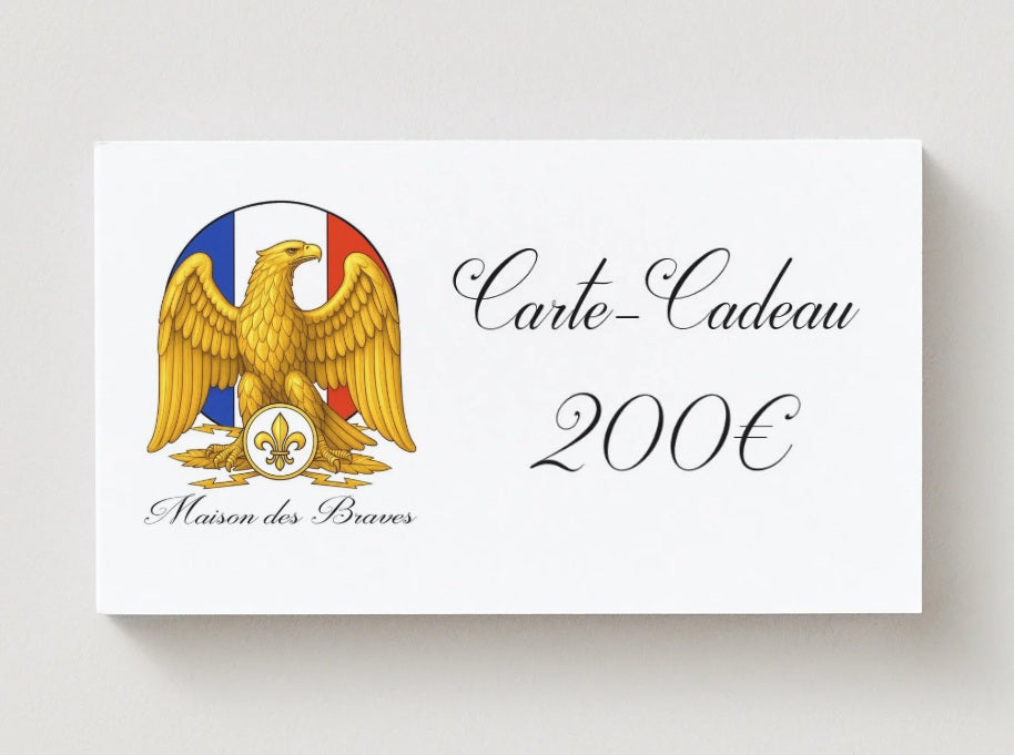 e-Carte Cadeau – La Maison des Braves