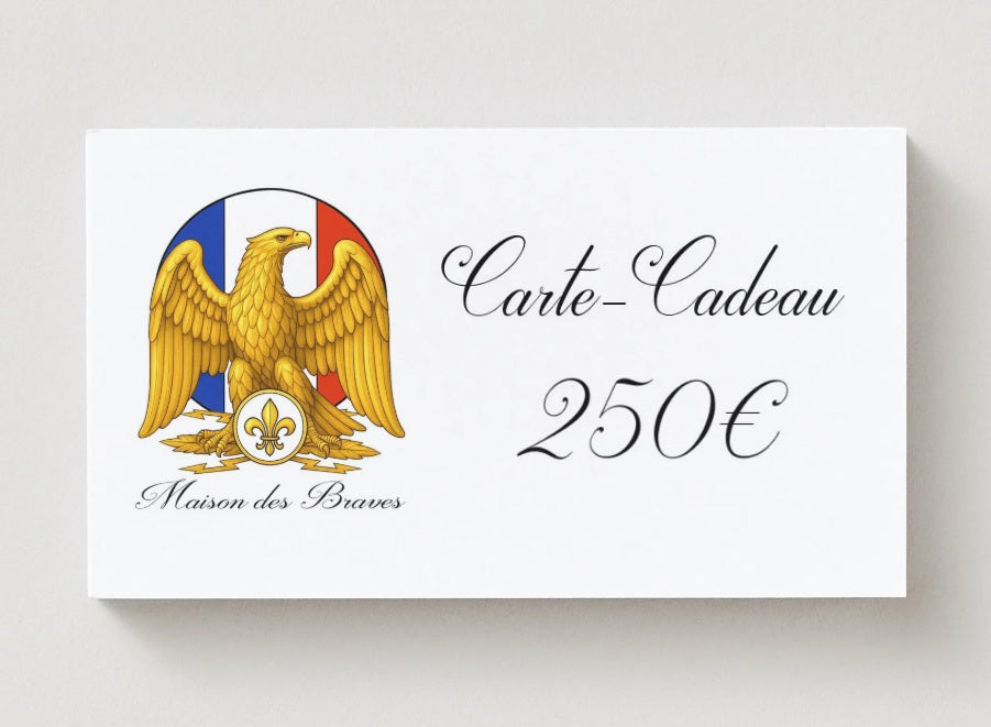 e-Carte Cadeau – La Maison des Braves