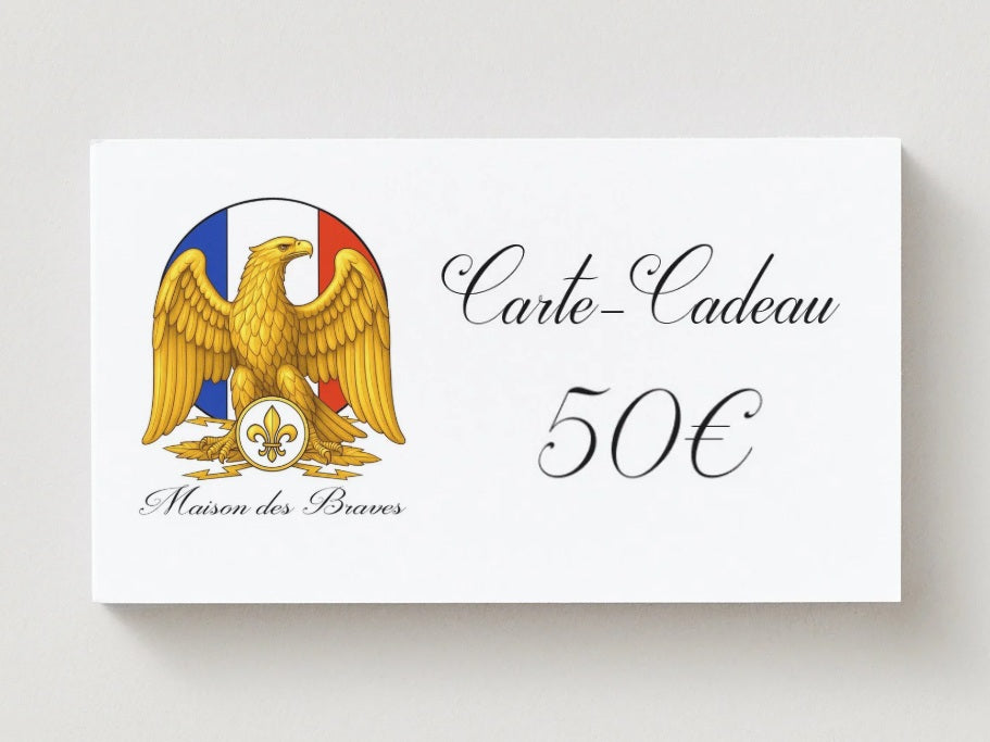 e-Carte Cadeau – La Maison des Braves