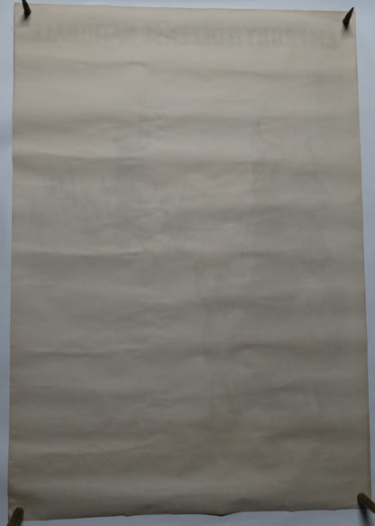 Affiche WW1 Poulbot originale – Devambez – Affiche patriotique française Première Guerre mondiale.
Vue intégrale de dos.