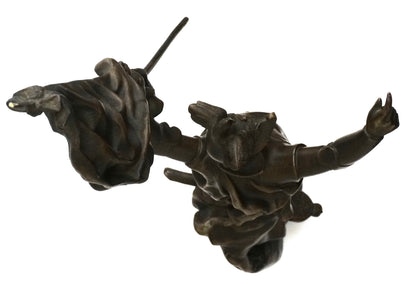 Allégorie « Victoire sur la Prusse » sculpture bronze Emmanuel Hannaux.
Vue intégrale du dessus.