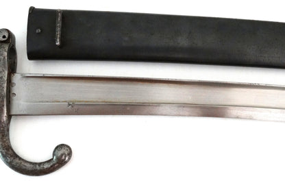 Baïonnette Chassepot 1866 Saint-Étienne 1876 | Fourreau monomatricule.
Zoom su lame face B1