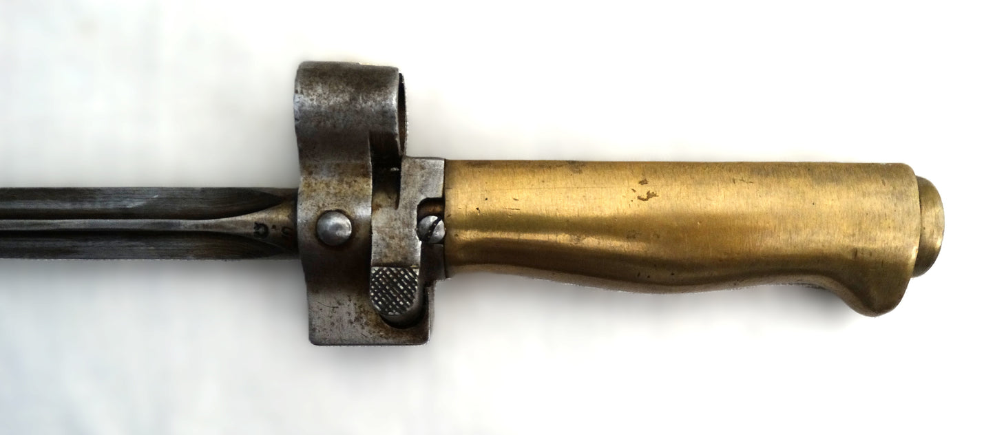 Baïonnette Lebel « Rosalie » – Modèle 1886-15 de transition sans quillon – Manche complet
