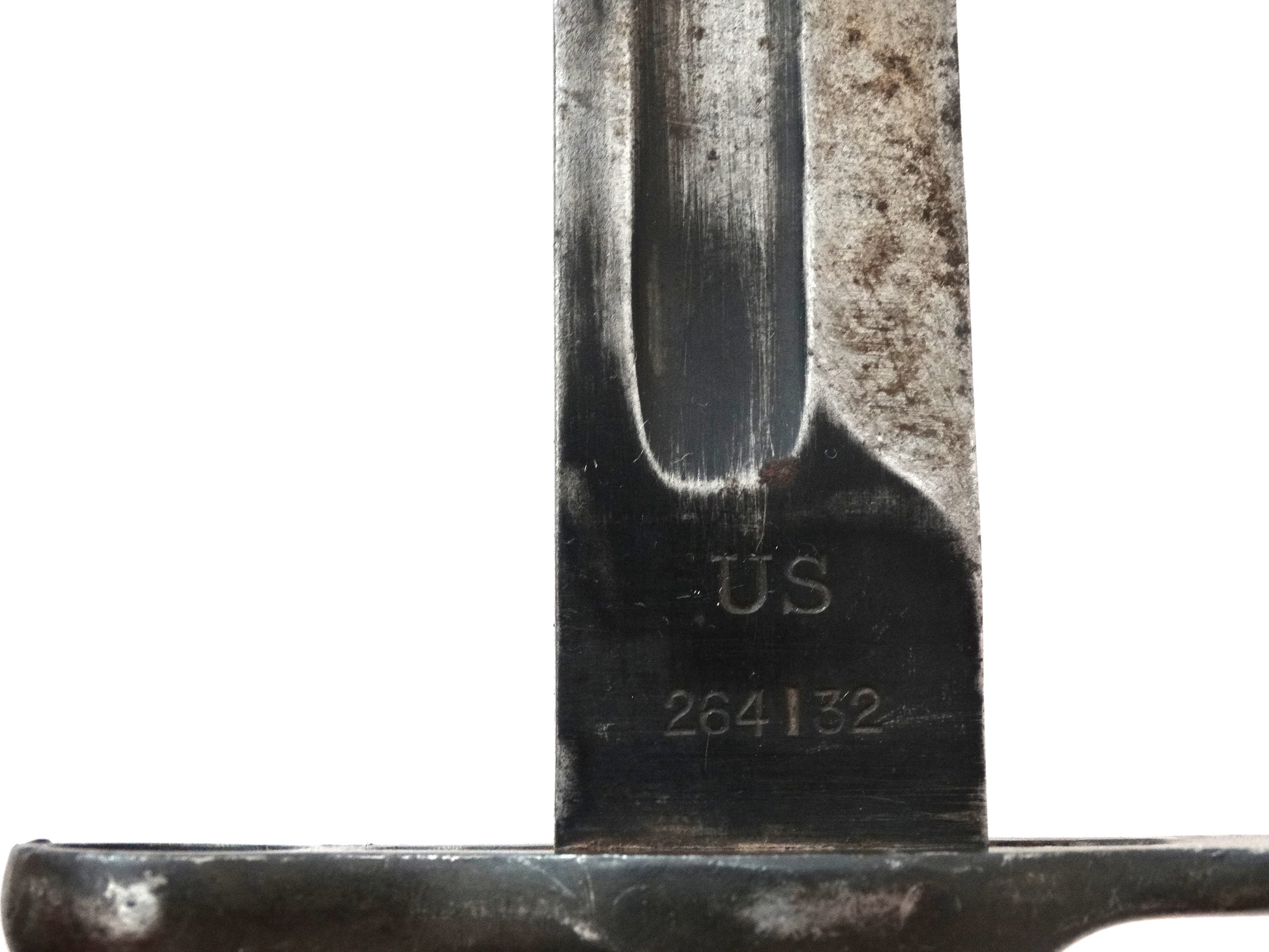 Baïonnette US M1905E1 Raccourcie pour M1 Garand | WW2 Originale.
Zoom sur marquage face B