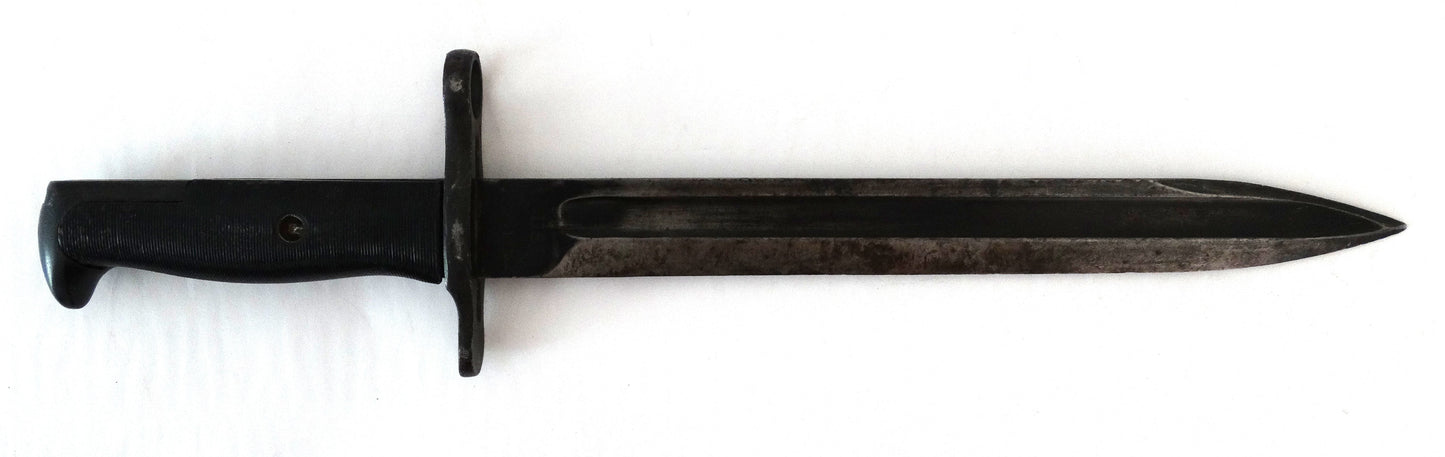Baïonnette US M1905E1 Raccourcie pour M1 Garand | WW2 Originale.
Vue intégrale face A