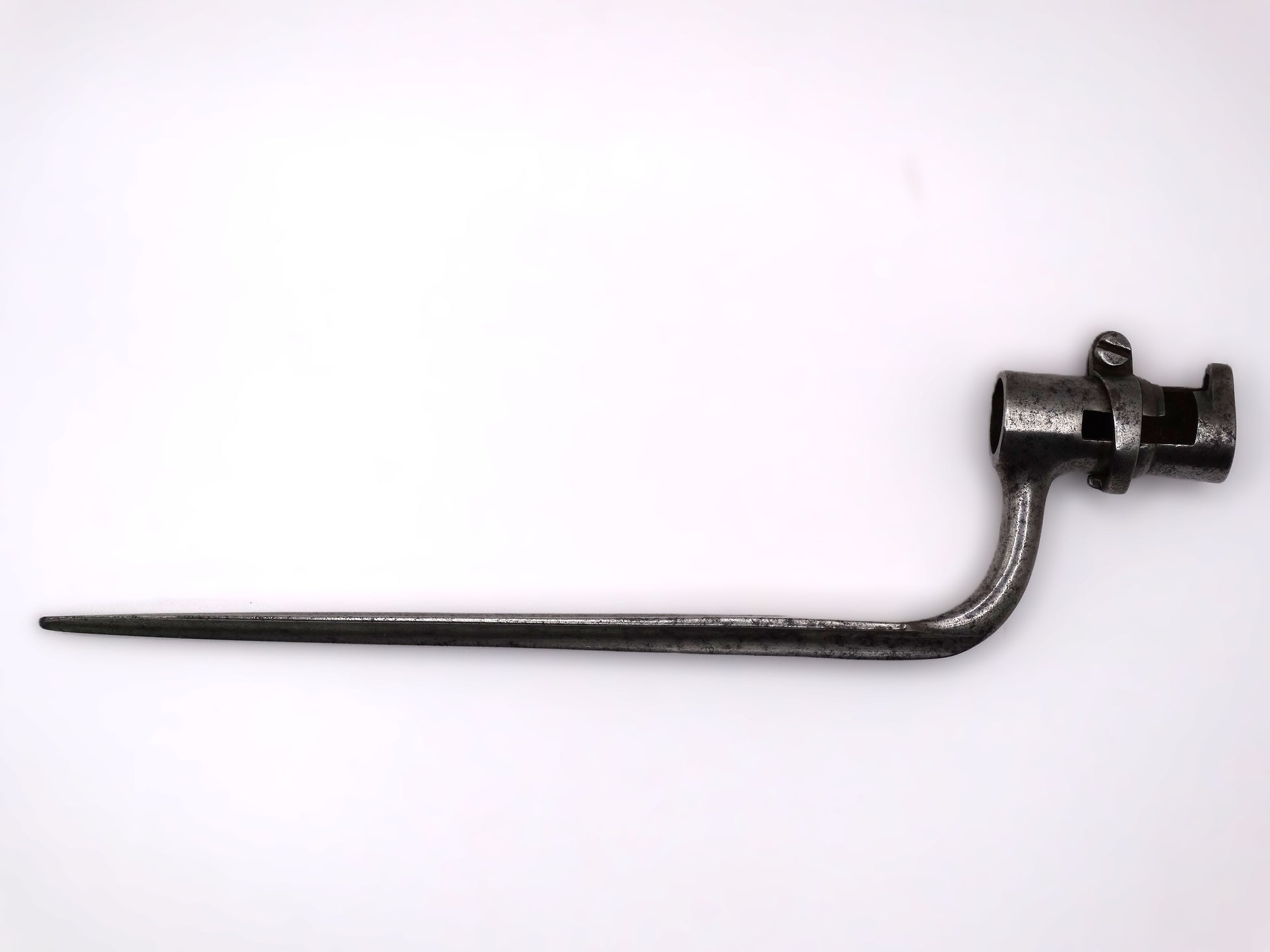 Baïonnette de Cadet à Douille – Modèle An IX (vers 1800) coté gauche