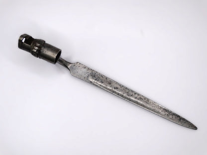 Baïonnette de Cadet à Douille – Modèle An IX (vers 1800) du dessus
