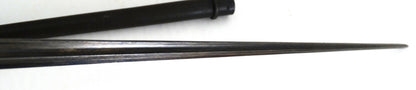 Baïonnette française Modèle 1886-15 Rosalie  Poignée laiton.
Zoom sur lame crixiforme