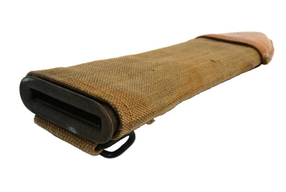 Bolo US Model 1917 PLUMB PHILA 1918 | Couteau de tranchée WWI.
Vue intégrale fourreau du dessus.