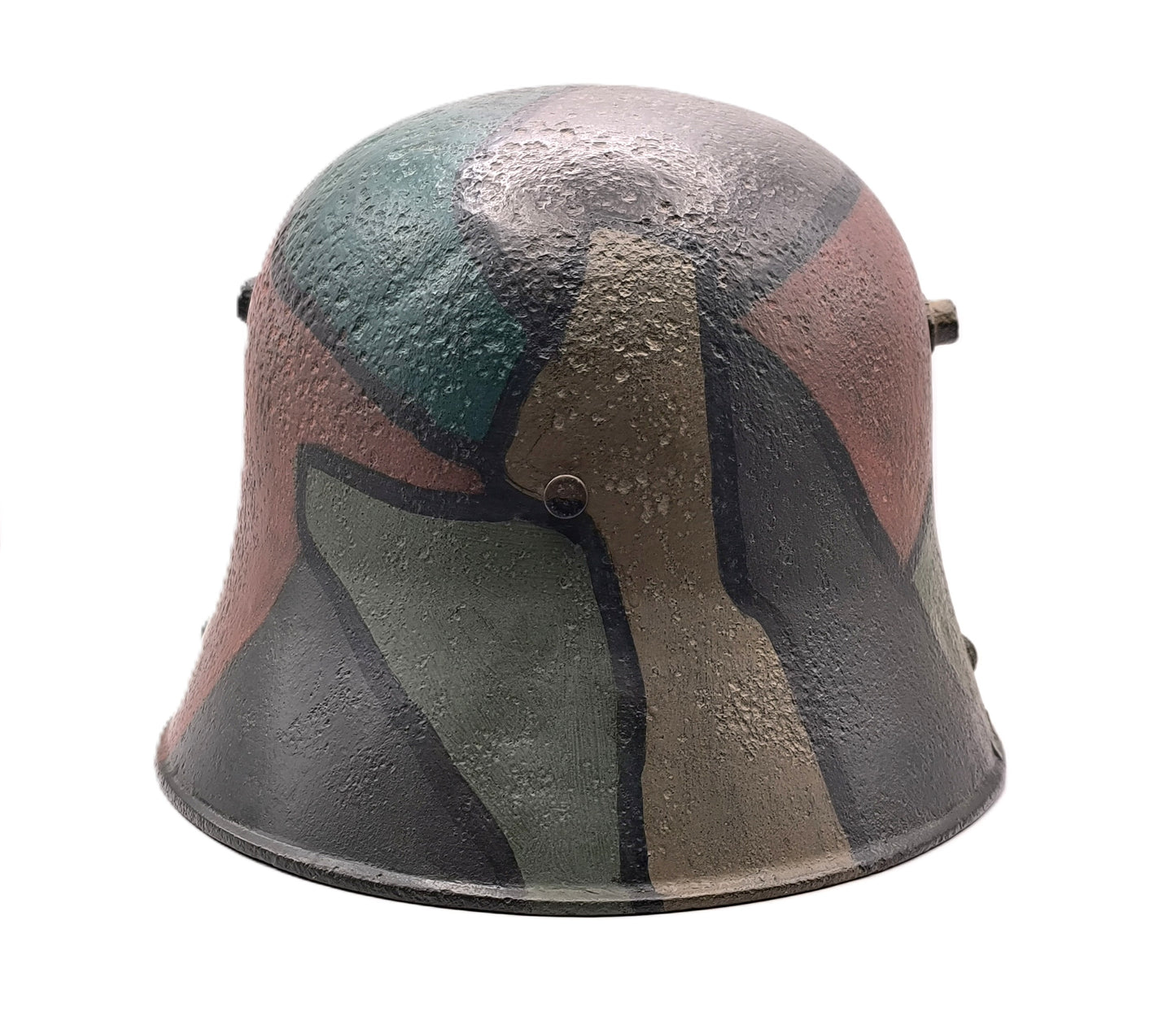 Casque Stahlhelm M16 Camouflage Tortue - WWI Original arriere