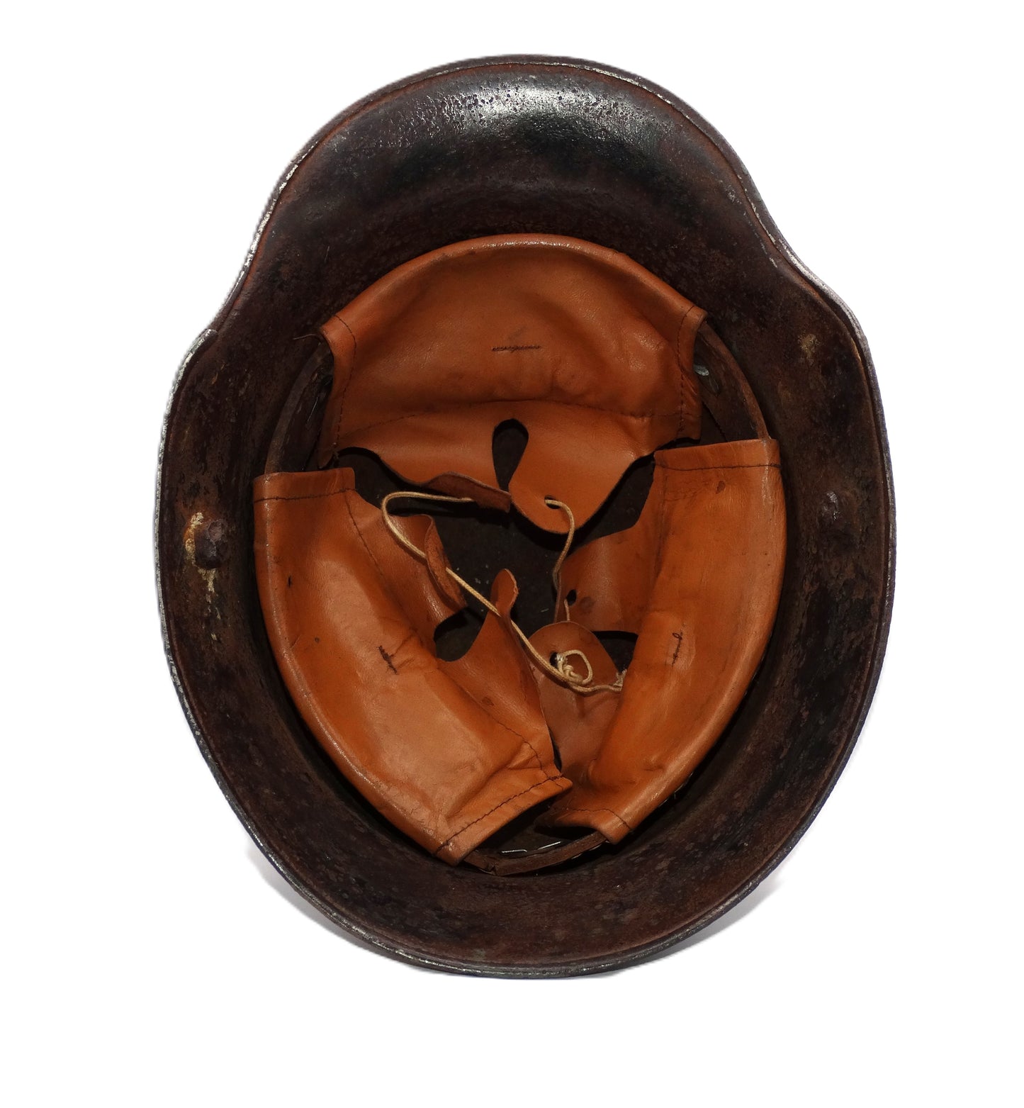 Casque Stahlhelm M16 Camouflage Tortue - WWI Original interieur