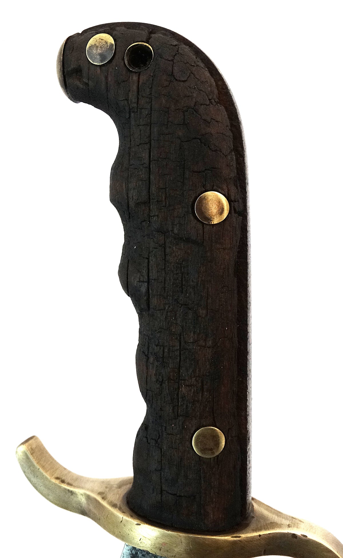Couteau Hospital Corps M1905 | Springfield Armory USA.
Zoom sur poignée face B