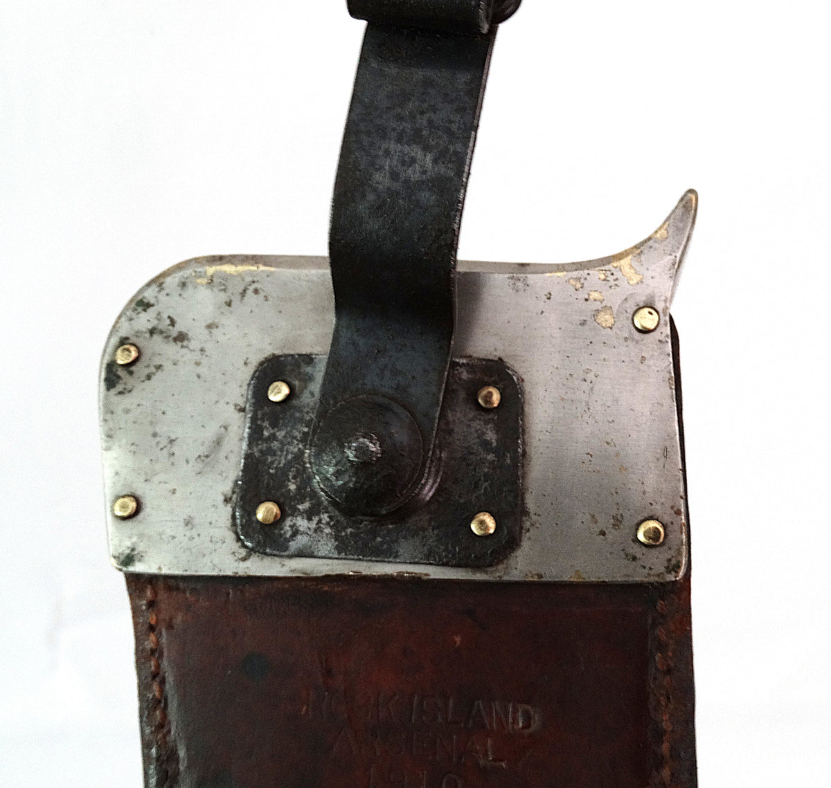 Couteau Hospital Corps M1905 | Springfield Armory USA.
Zoom sur garniture face B