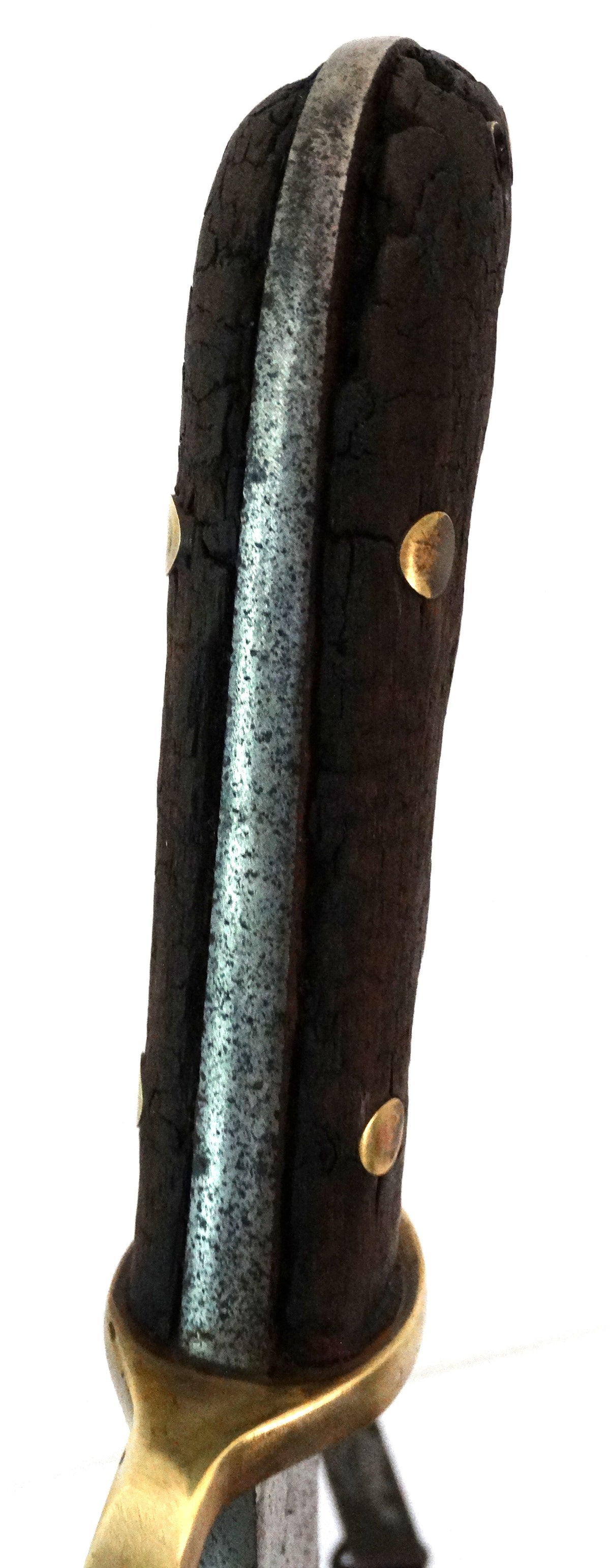 Couteau Hospital Corps M1905 | Springfield Armory USA.
Zoom sur poignée face C