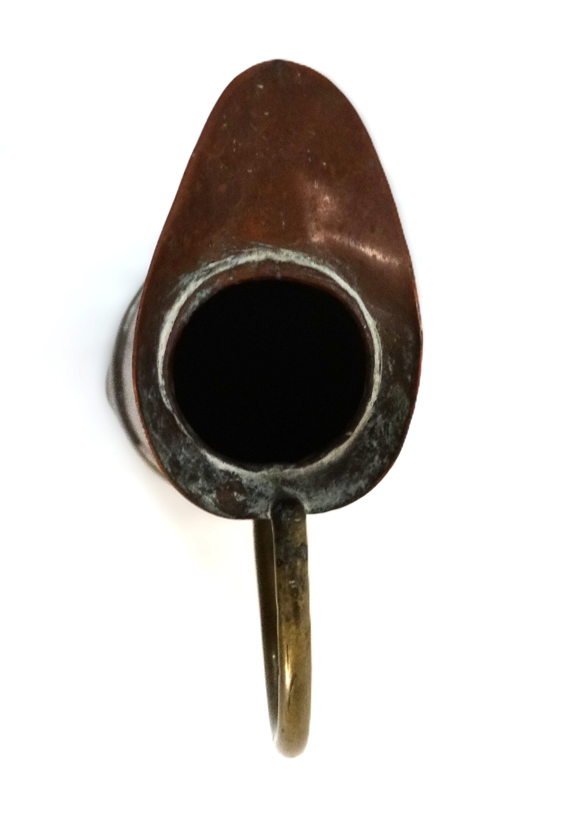 Cruche Artisanat de Tranchée WW1 – “Ici on sert pas le Boche” – Vue du dessus.