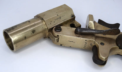 FRANCE. Pistolet lance-fusée court Chobert Paris – Première Guerre mondiale