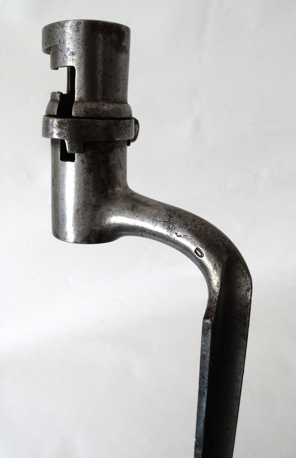 Baïonnette à Douille Modèle 1822 - 53 cm.
Zoom sur douille et marquage 0