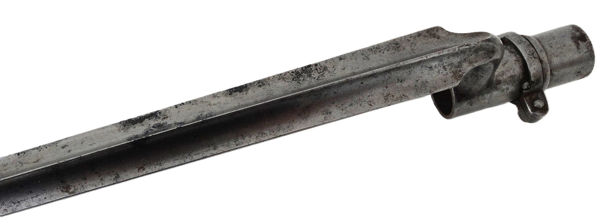 Baïonnette à Douille Modèle 1822 - 53 cm.
Zoom sur dessous de la lame