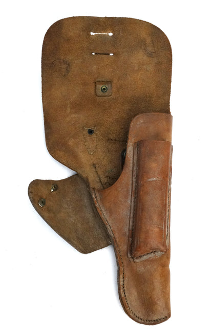 FRANCE – Holster MAC 50 1er type. Vue intégrale complètement ouvert.
