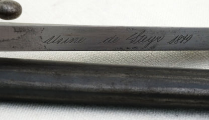 Marquage sur lame, Usine de Steyr 1879.