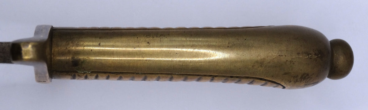 Faschinenmesser modèle 1845 – Sabre court militaire.
Zoom sur poignée face C