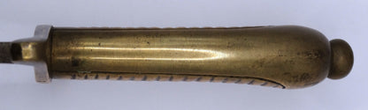 Faschinenmesser modèle 1845 – Sabre court militaire.
Zoom sur poignée face C