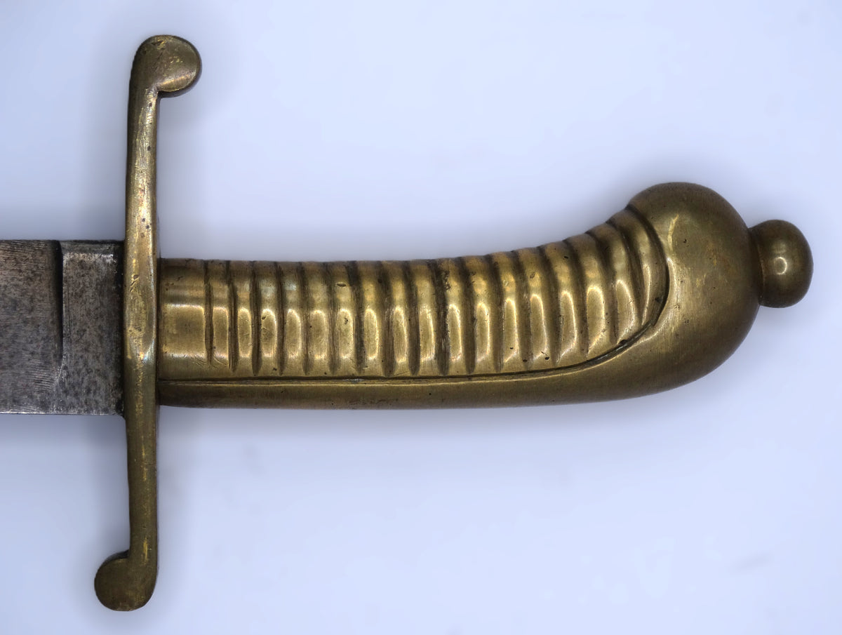 Faschinenmesser modèle 1845 – Sabre court militaire.
Zoom sur poignée face B