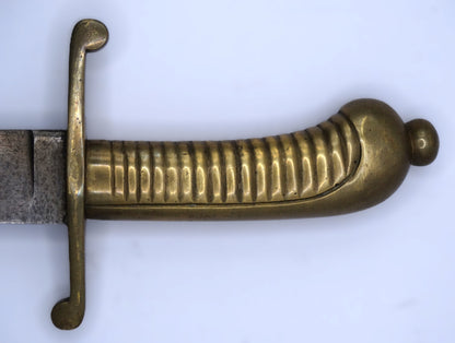 Faschinenmesser modèle 1845 – Sabre court militaire.
Zoom sur poignée face B
