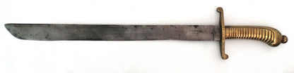 Faschinenmesser modèle 1845 – Sabre court militaire.
Vue intégrale face A