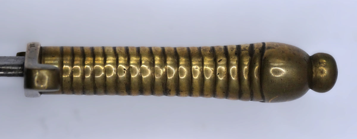 Faschinenmesser modèle 1845 – Sabre court militaire.
Zoom sur poignée face D