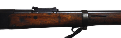 Fusil Lebel Modèle 1886-93 – Calibre d’origine 8×51 R – Manufacture de Tulle (1920).
Vue Longuesse et hausse coté droit.