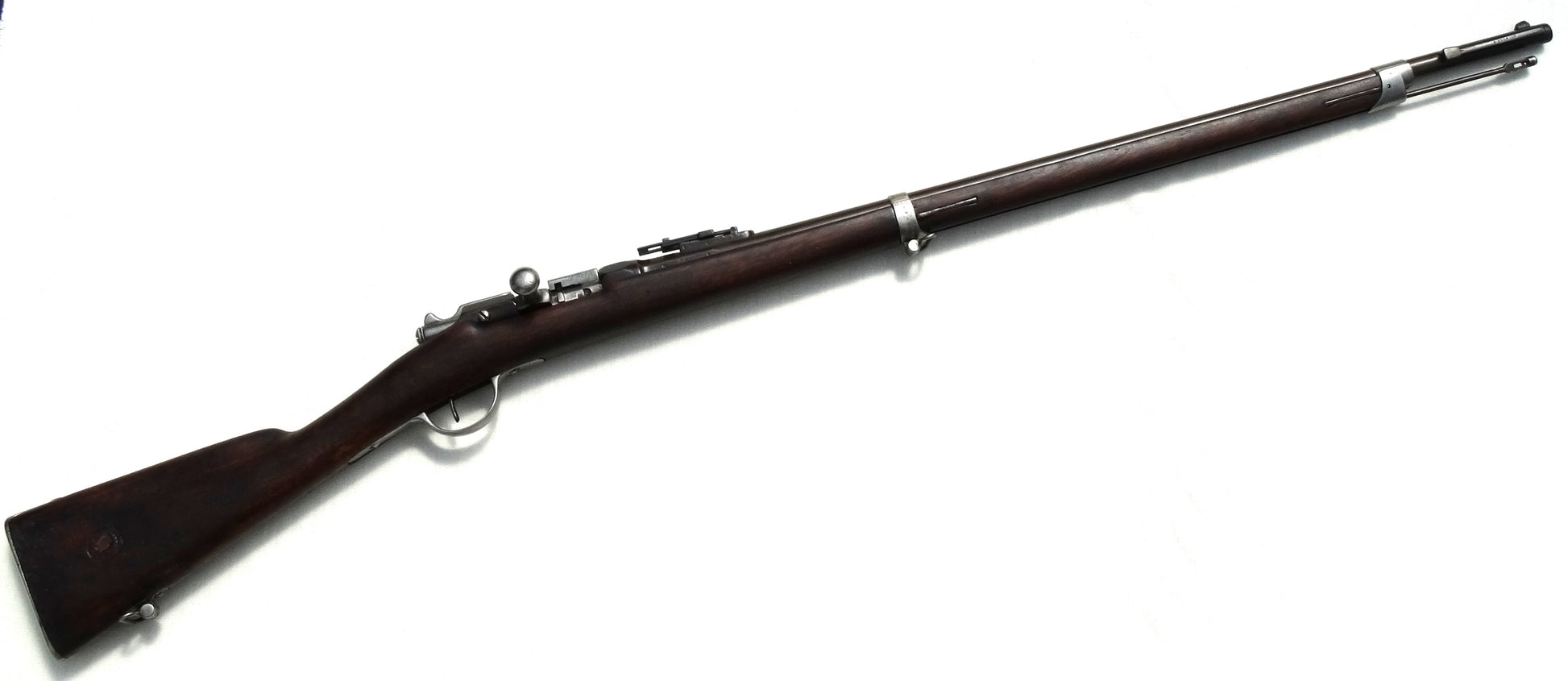 Fusil d’infanterie Gras 1866/74 (transformation réglementaire du Chassepot 1866). coté droit