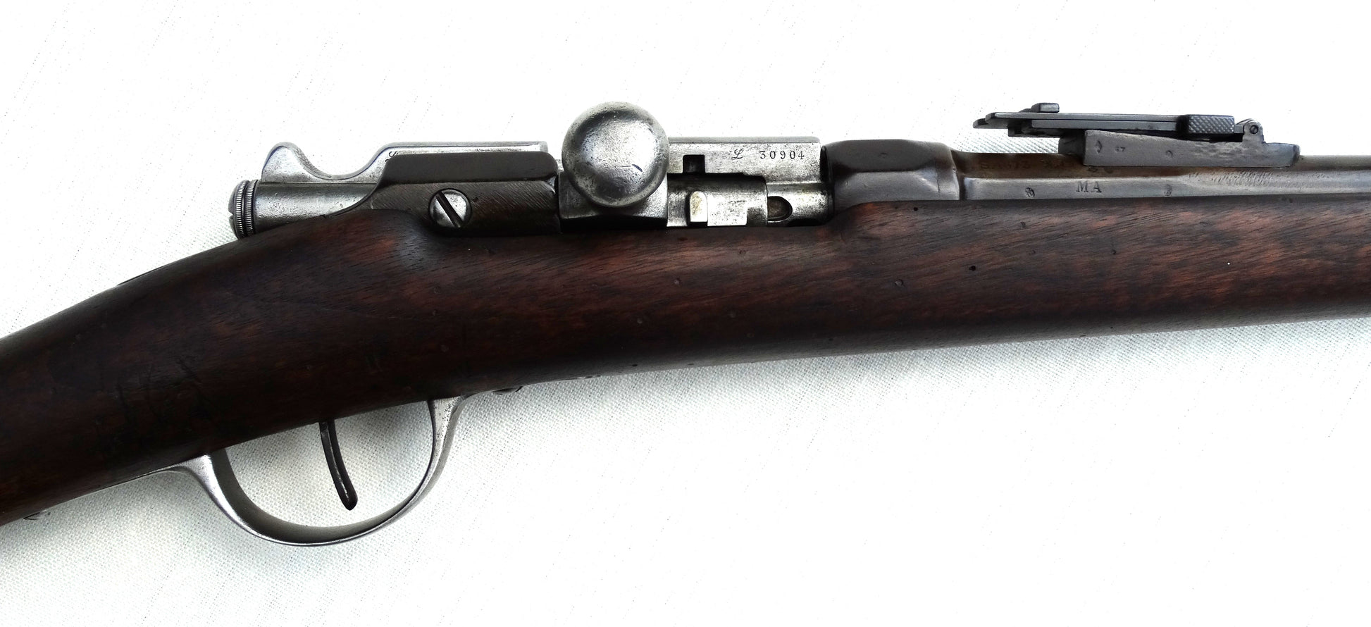 Fusil d’infanterie Gras 1866/74 (transformation réglementaire du Chassepot 1866). culasse