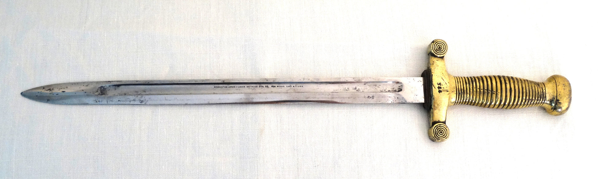 Glaive Modèle 1831 – Montage hybride avec lame Remington (USA) avec marquage
