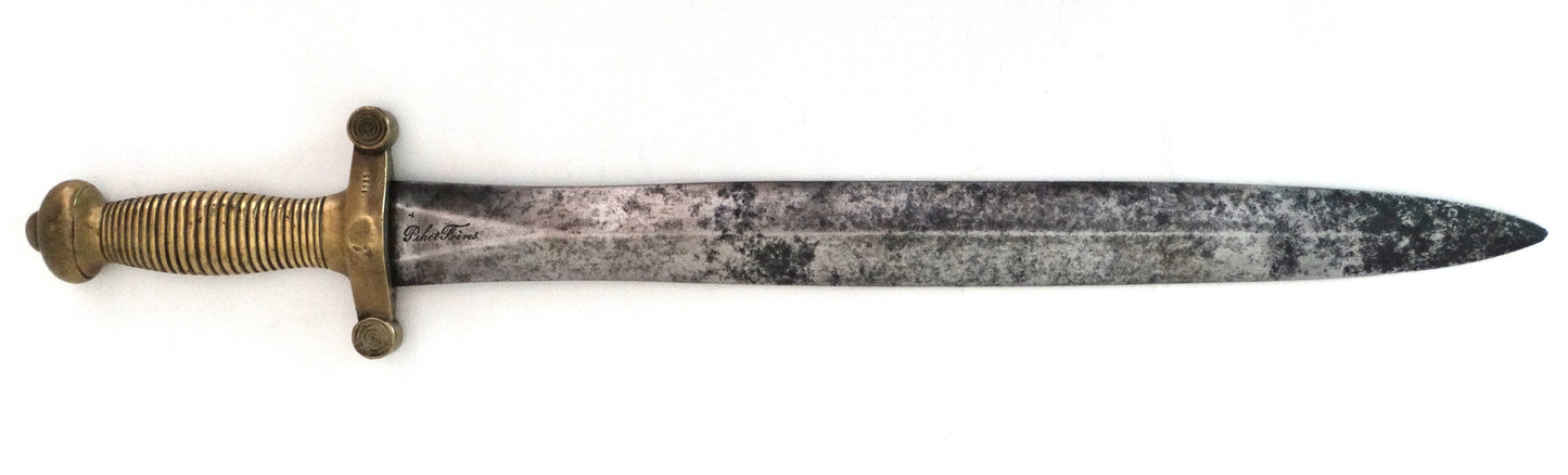 Glaive de Troupe d’Infanterie Modèle 1831 - Pihet Frères - 1838.
Vue intégrale face A